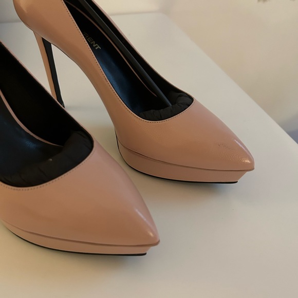 YSL Pink Platform Pumps - Picture 6 of 6
